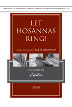 Let Hosannas Ring! SATB choral sheet music cover Thumbnail